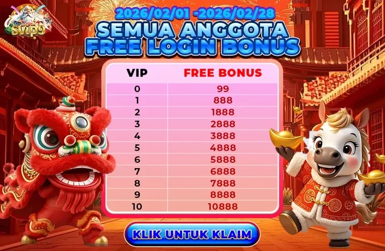 SEMUA ANGGOTA FREE LOGIN BONUS